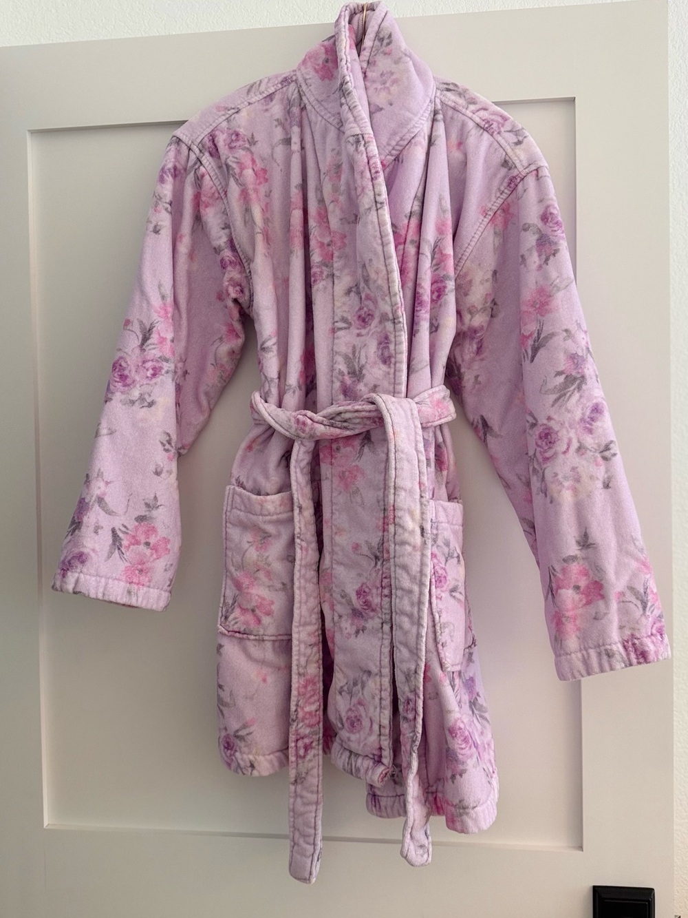 Love shack fancy indie cotton bath robe xs/s